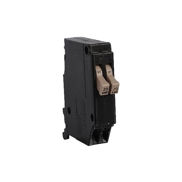 Eaton Circuit Breaker, CH Series, 20A, 1 Pole, 120/240V AC, 10kA CHT2020 - main